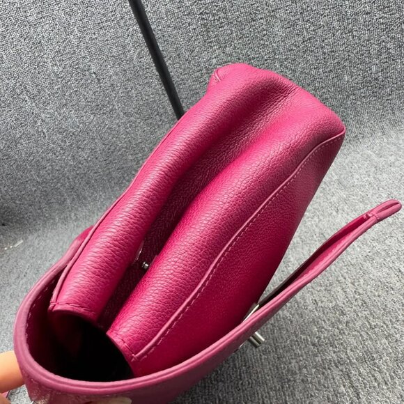 Louis Vuitton Lockme Pink Leather Satchel 899-021025 - Picture 5 of 14